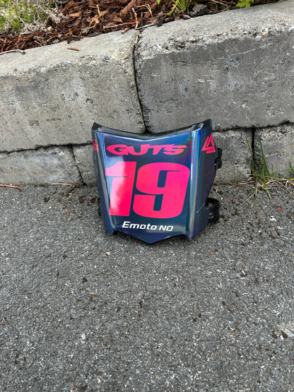 EmotoNO FrontPlate with decal